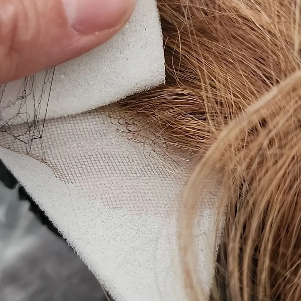 NEW LACE FRONT reddish rusty mix with blonde..... Heat Friendly!